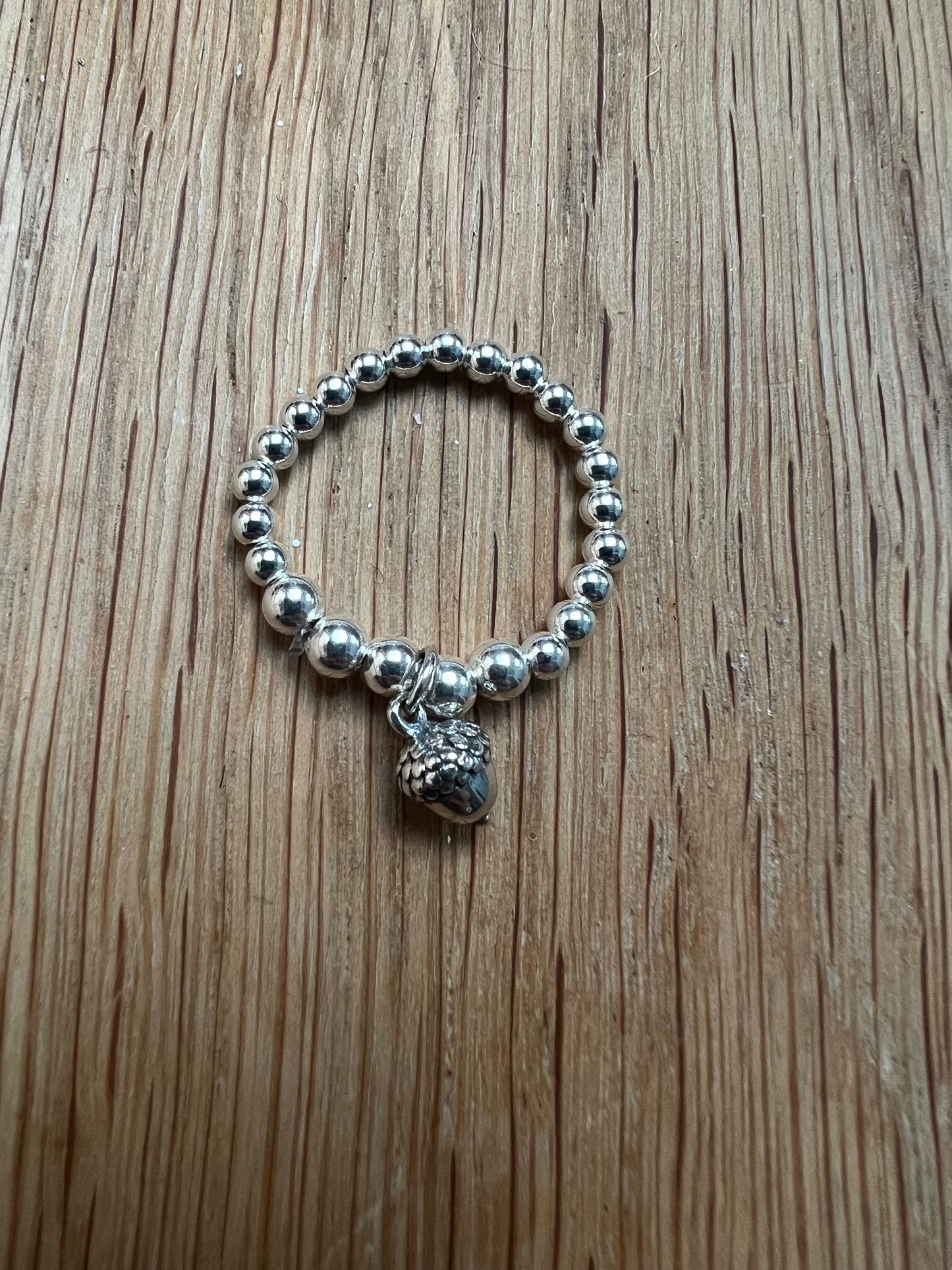 Sterling Stacking Charm Ring Stocking Filler