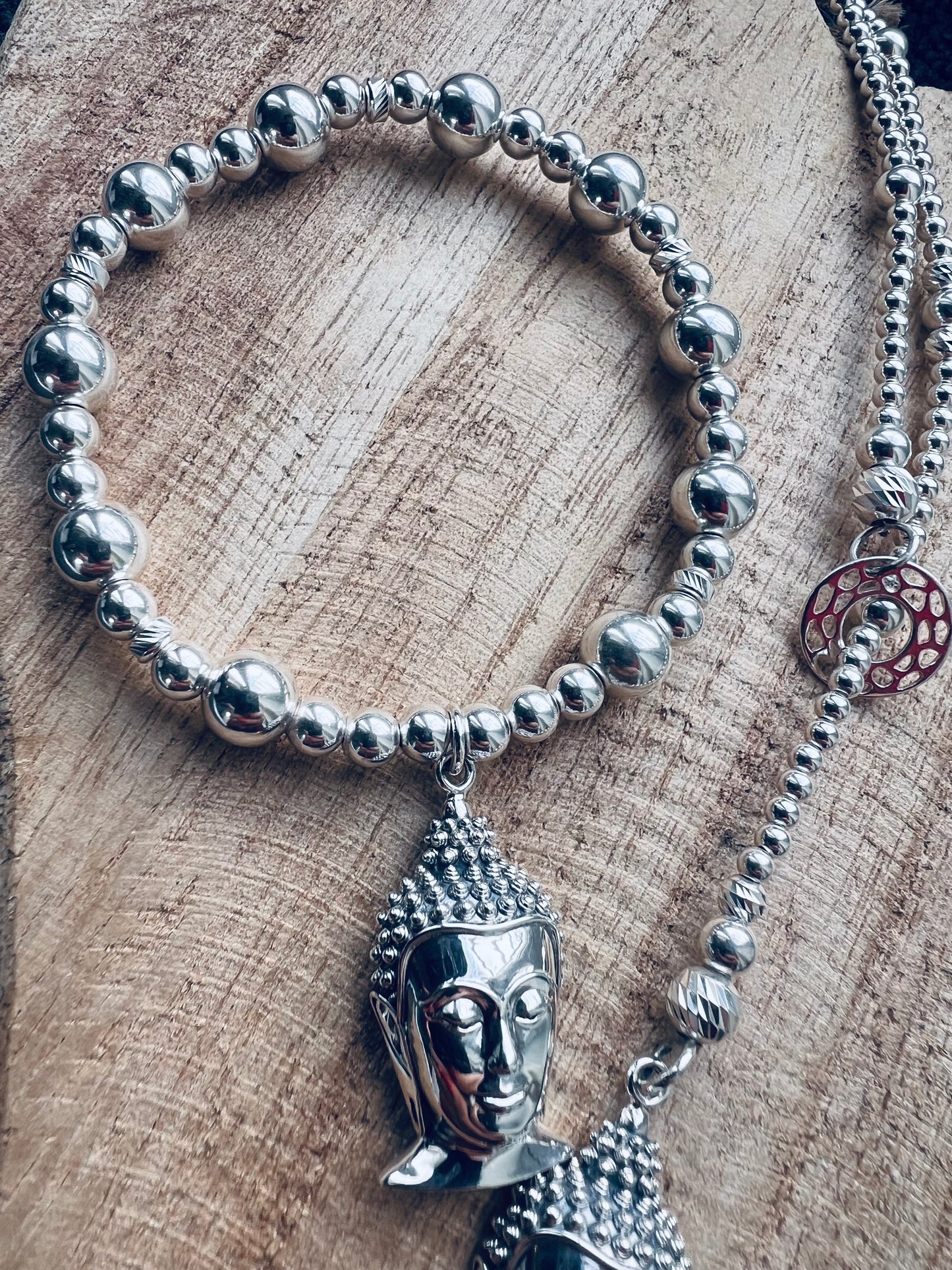 The Buddha Lariat Back/Front Necklace