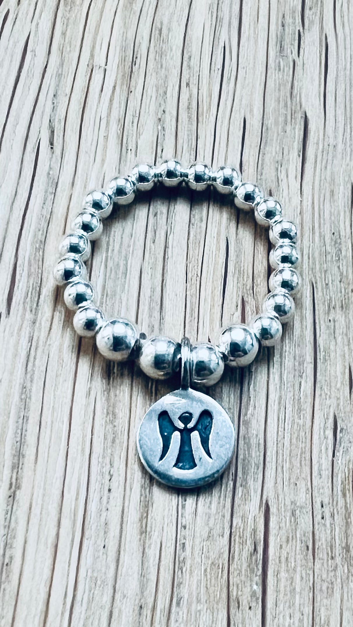 Sterling Stacking Charm Ring Stocking Filler