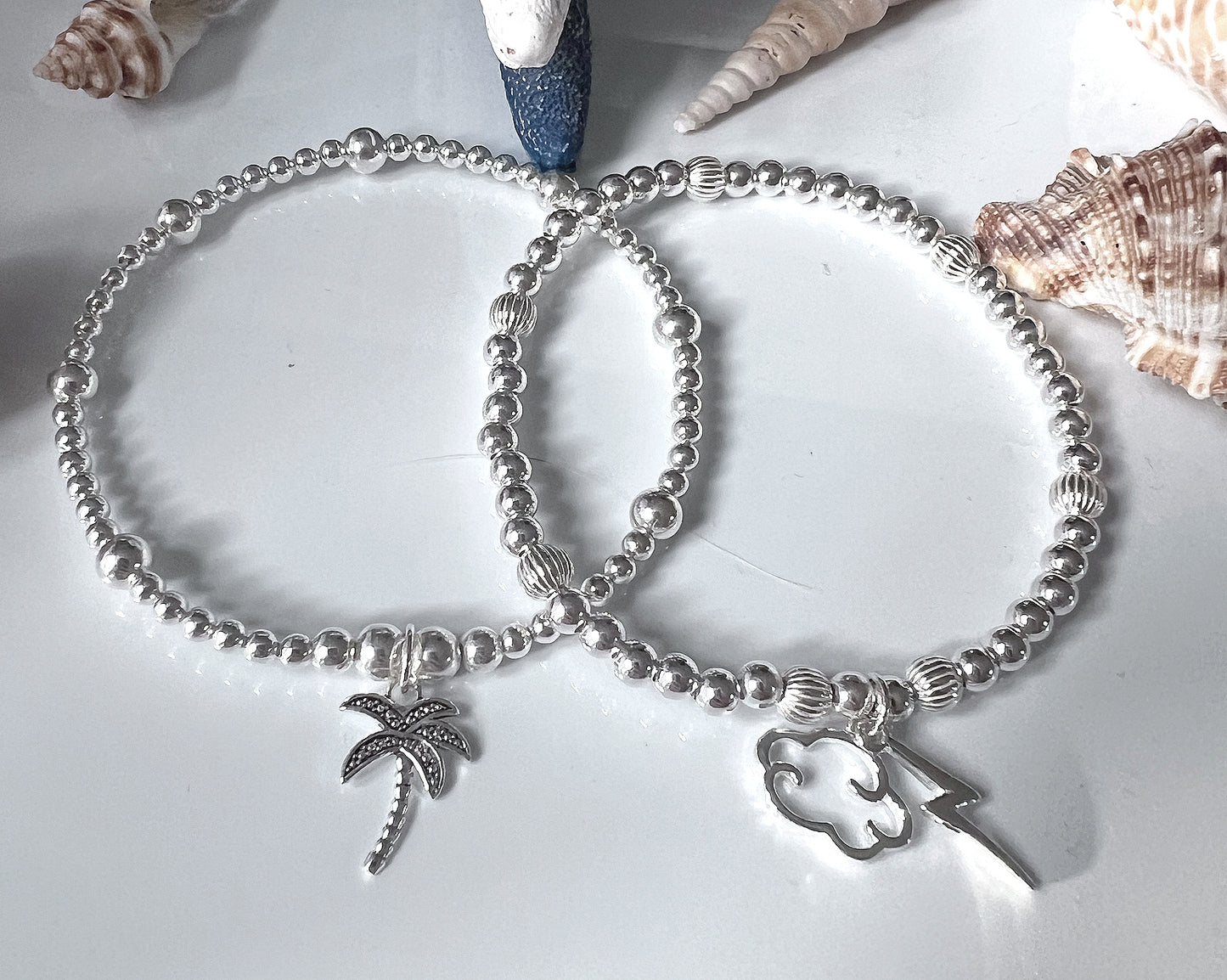 Thunder/Lightening Sterling Silver Bracelet