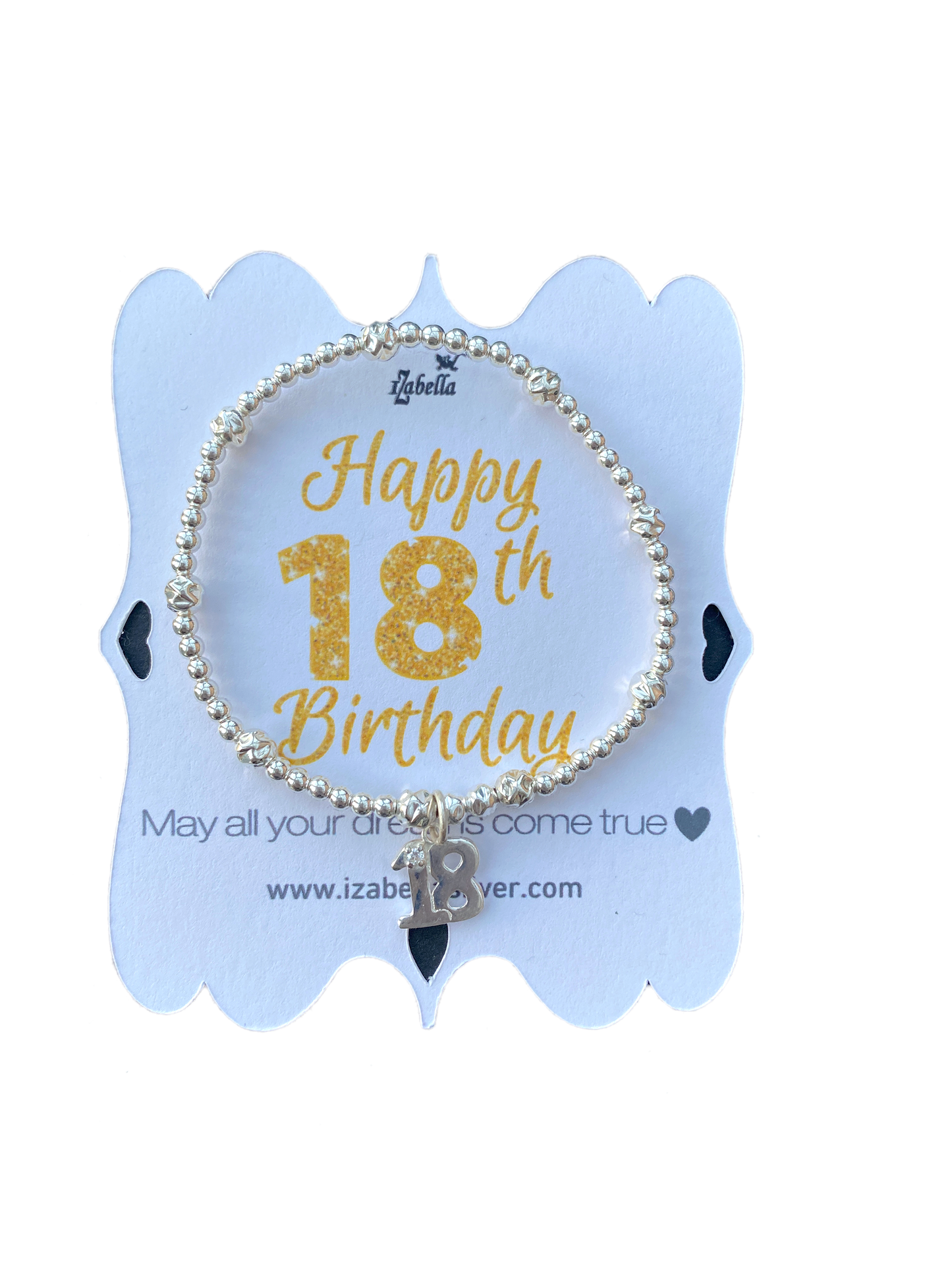 Happy 18th Birthday Bracelet