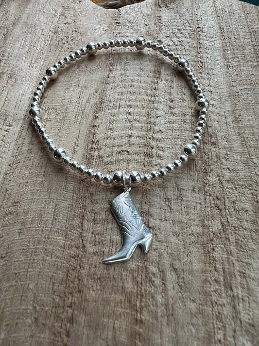 Cowboy Boot Bracelet