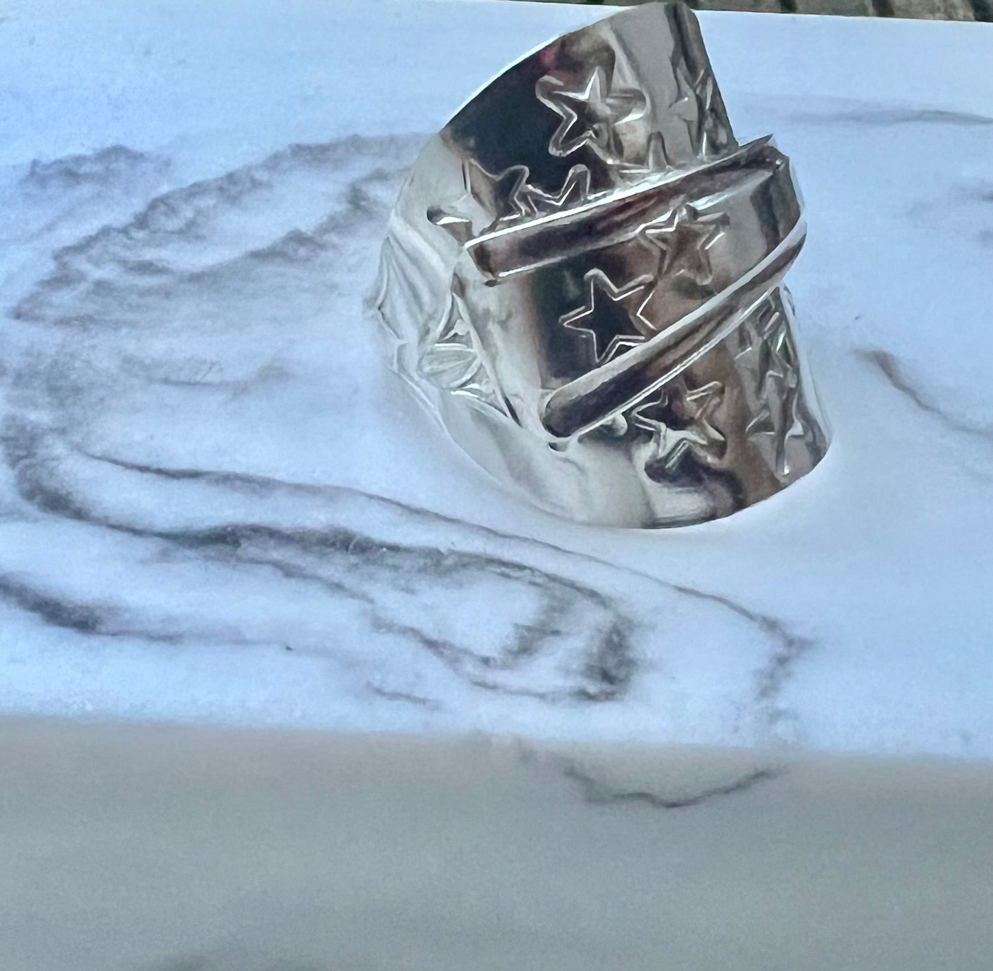 Star Spoon Ring