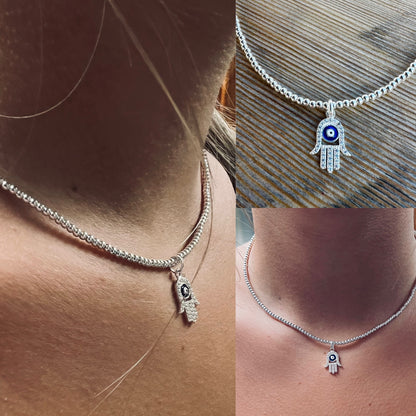 The Vitality Hamsa anklet