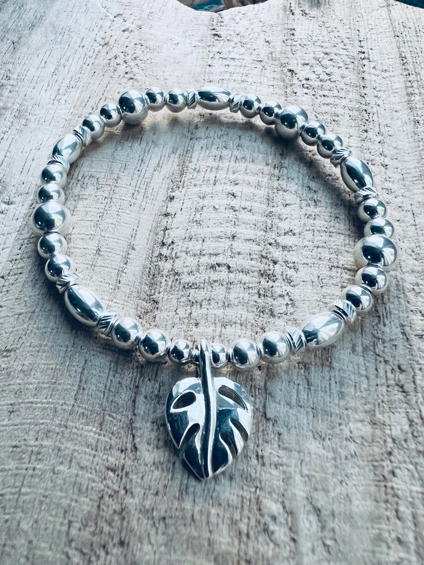 Monstera Leaf Bracelet