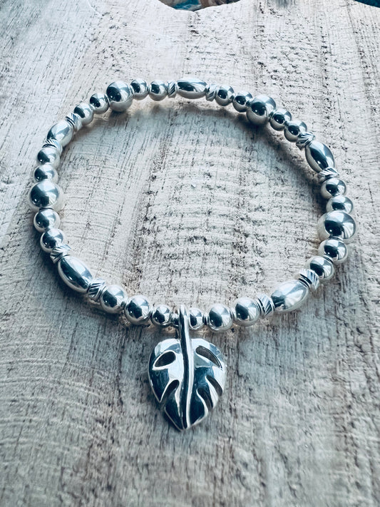 Monstera Leaf Bracelet