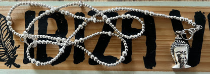 Buddha / Hamsa or Star Lariat Back/Front Necklace
