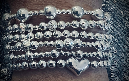 Twirly Heart Bracelet