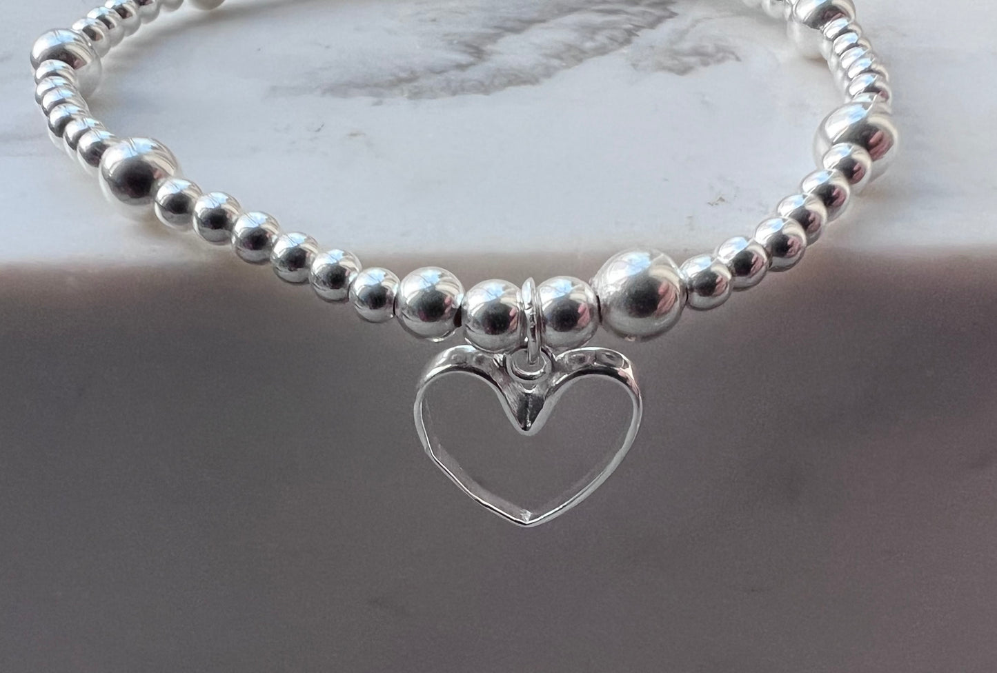 Open Heart Bracelet