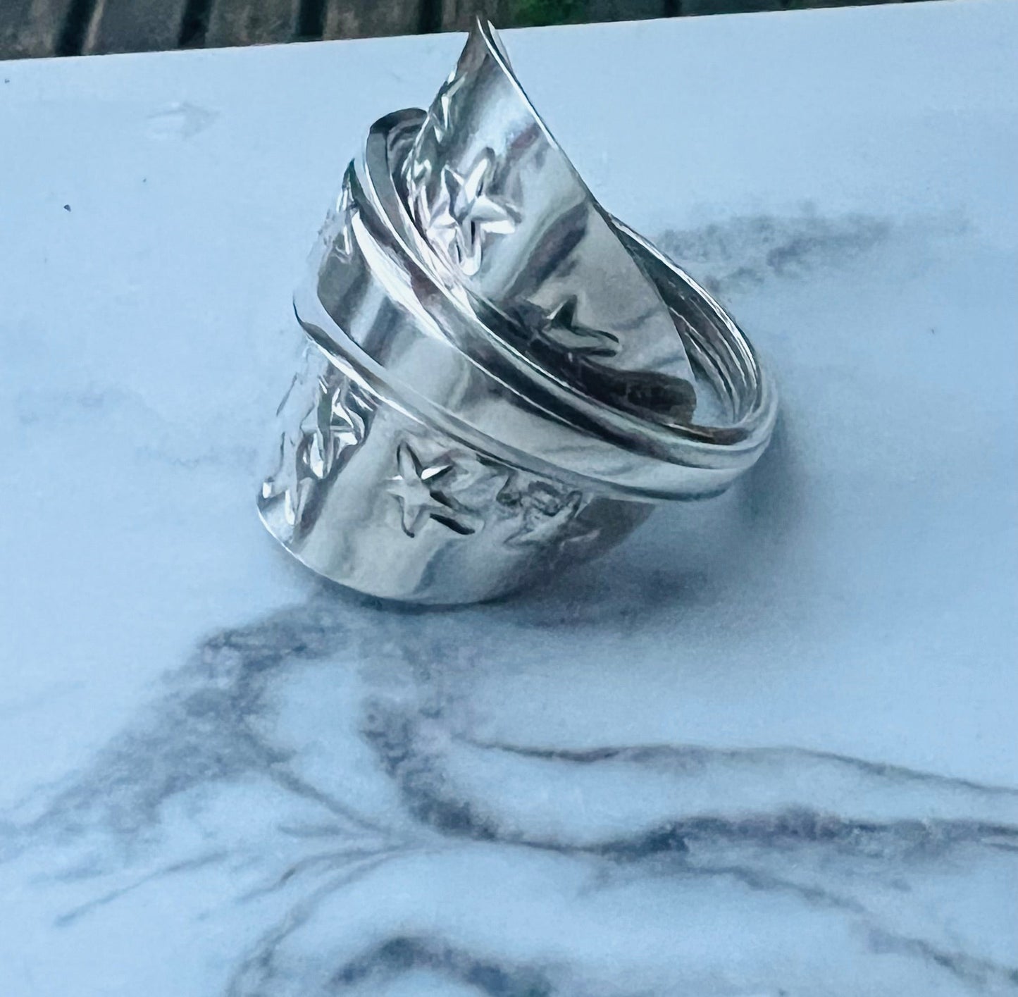 Star Spoon Ring