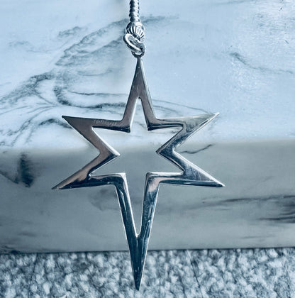 Star Lariat Back/Front Necklace