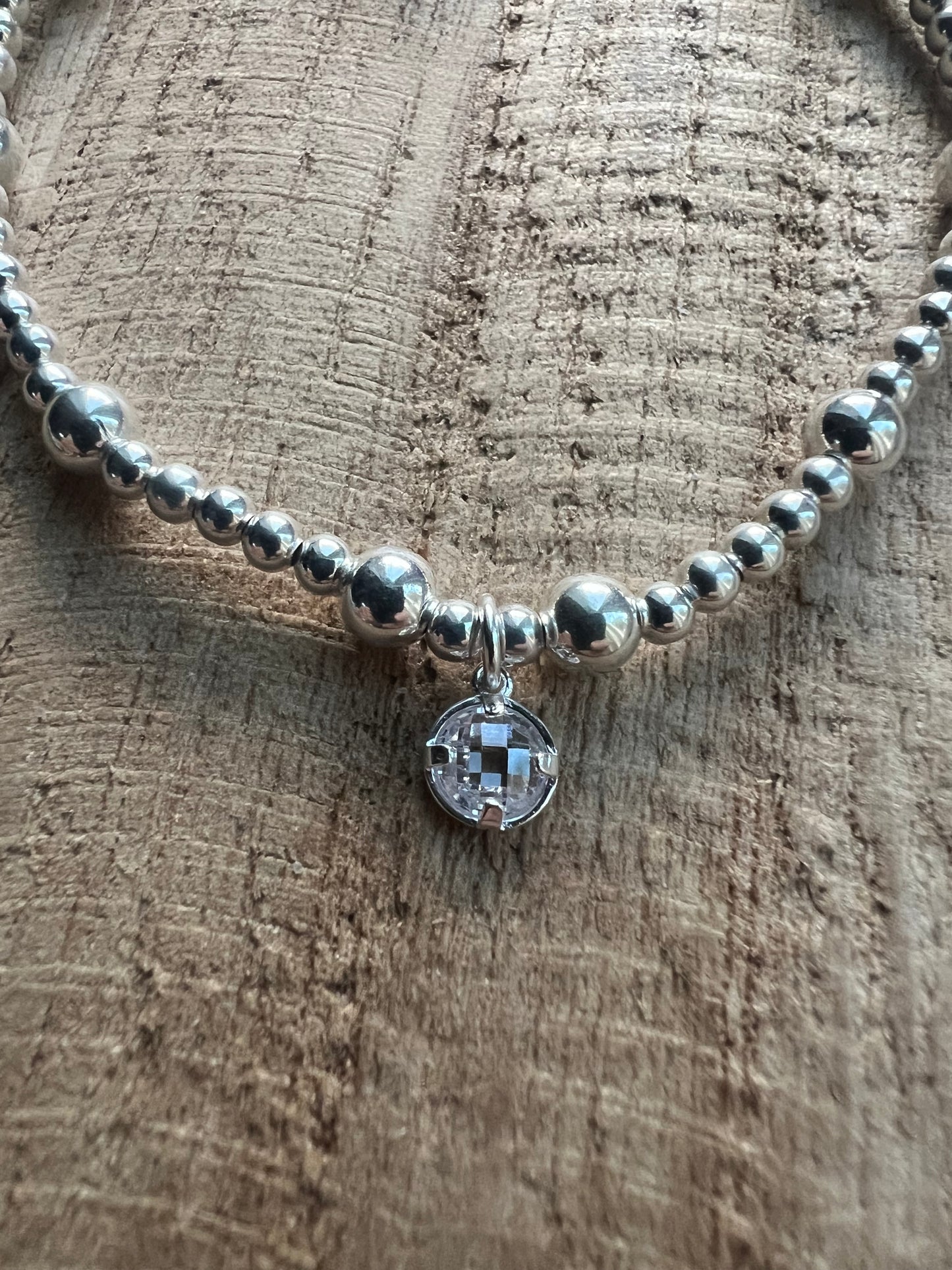 Smiley Face Cz Bracelet