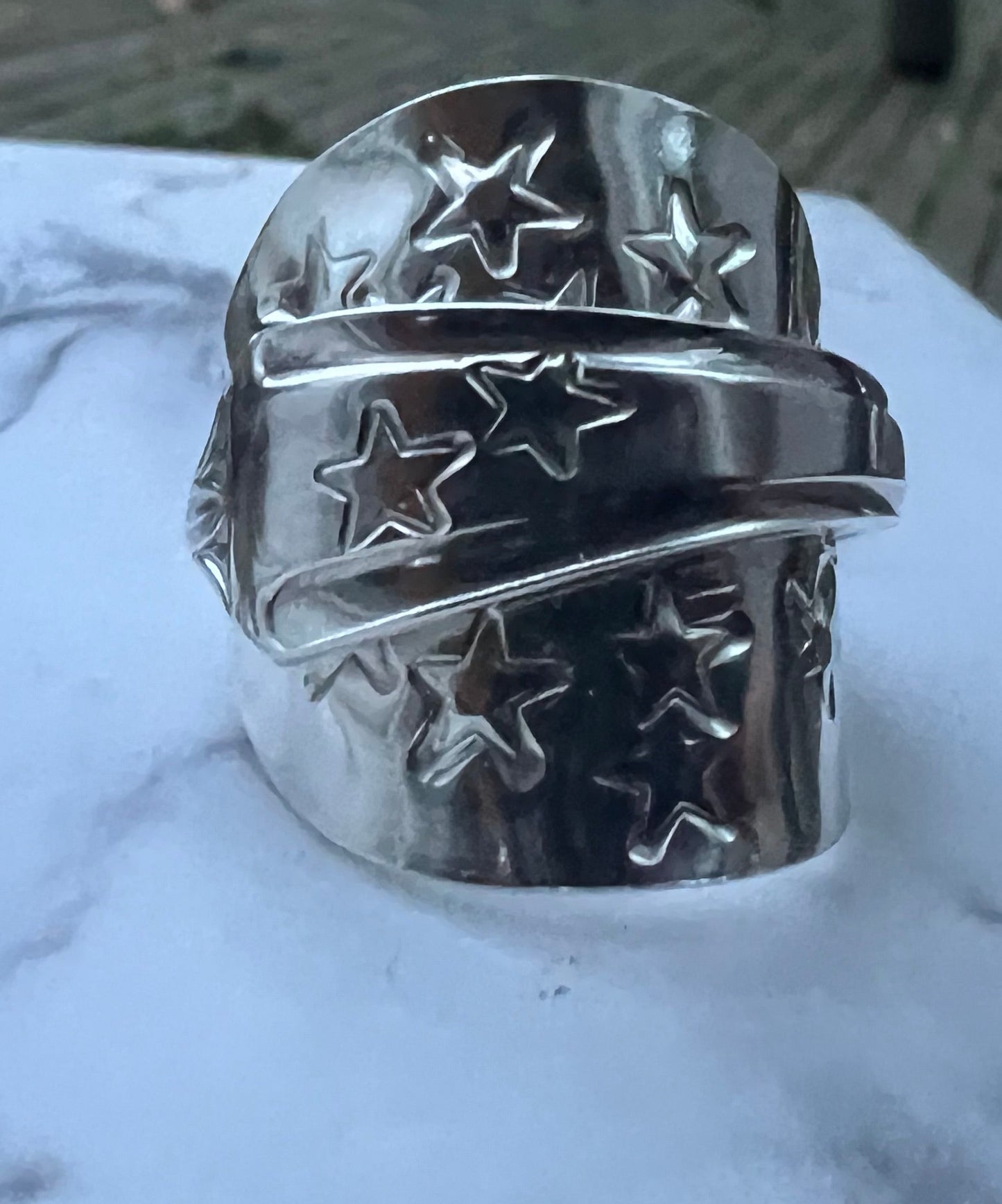 Star Spoon Ring