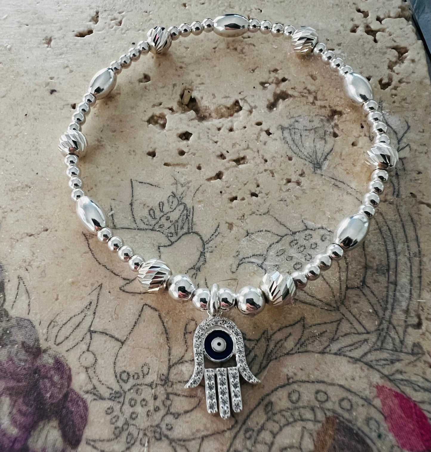 The Vitality Hamsa anklet