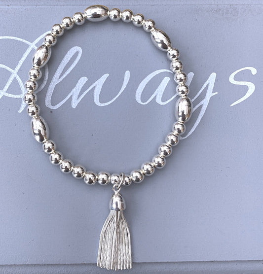 Bright Tassel Bracelet