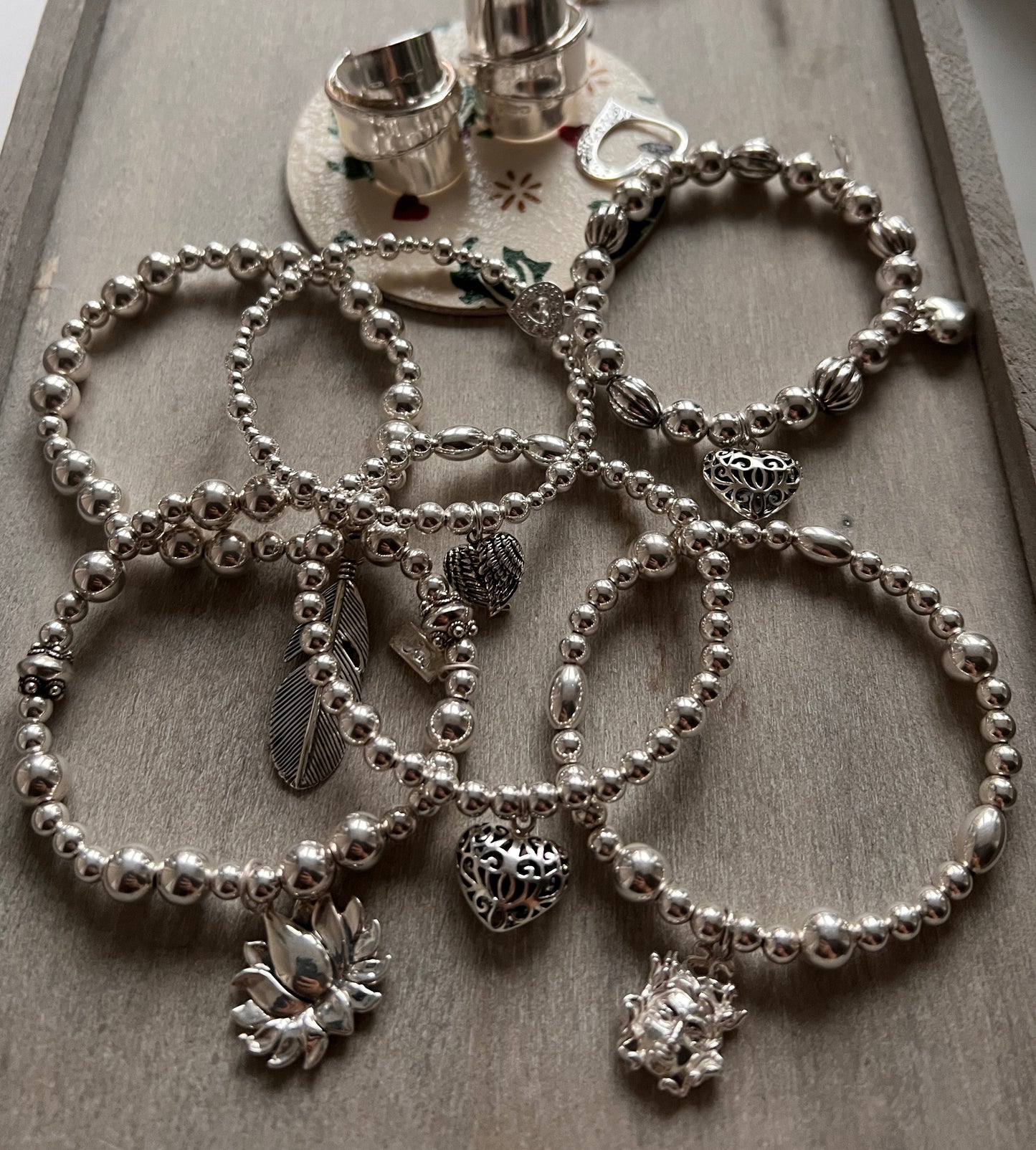 Heart Angel Wings Bracelet