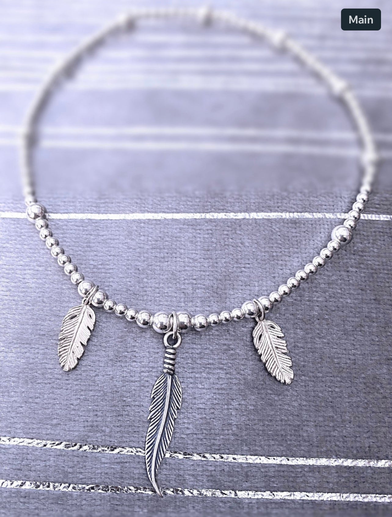 Feathers Anklet