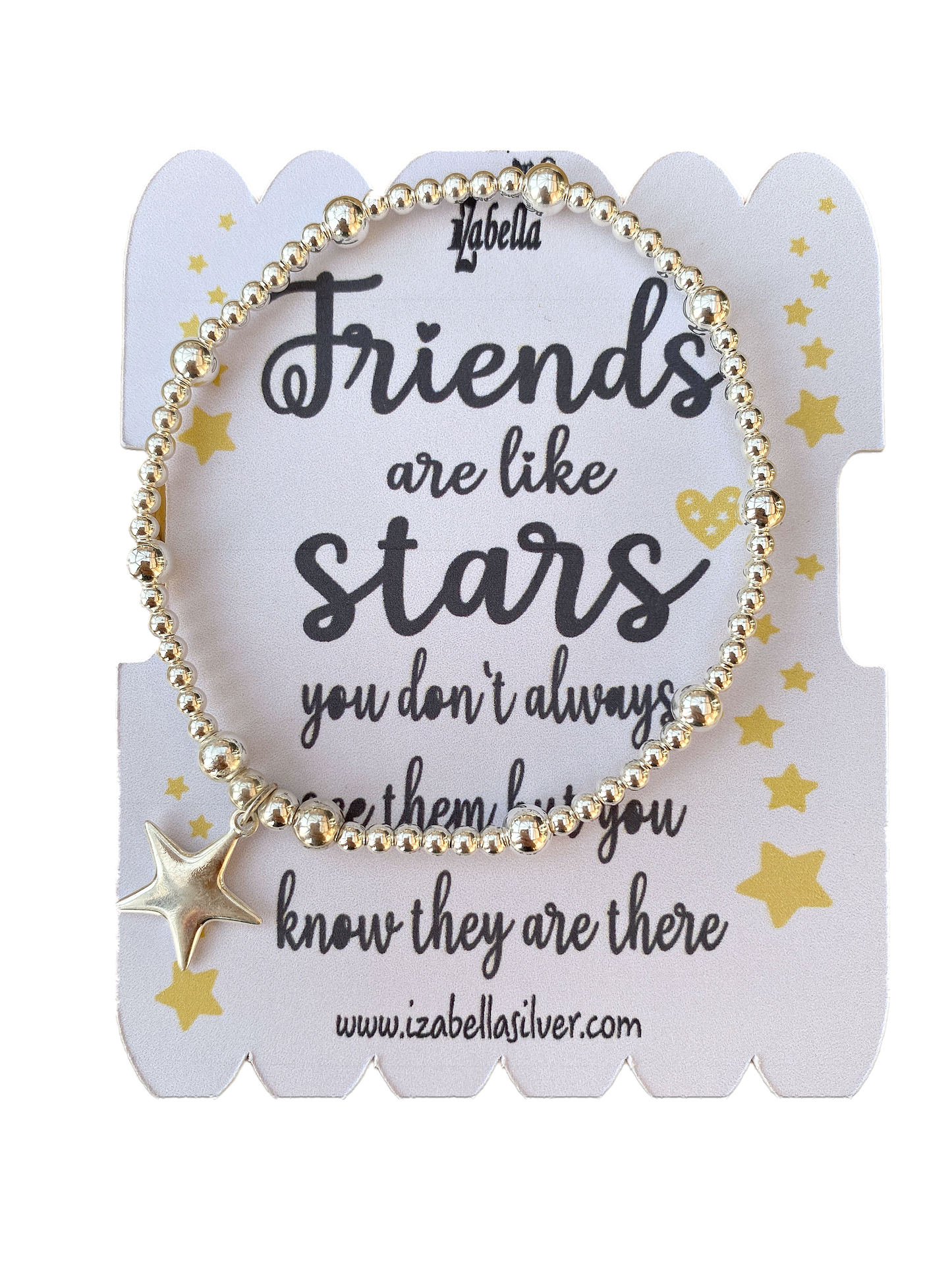 Friends are Like Stars Bracelet