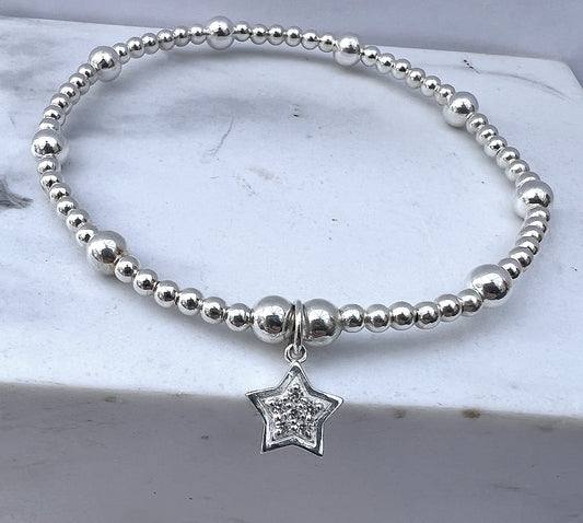 Leave a Little Sparkle Star Bracelet