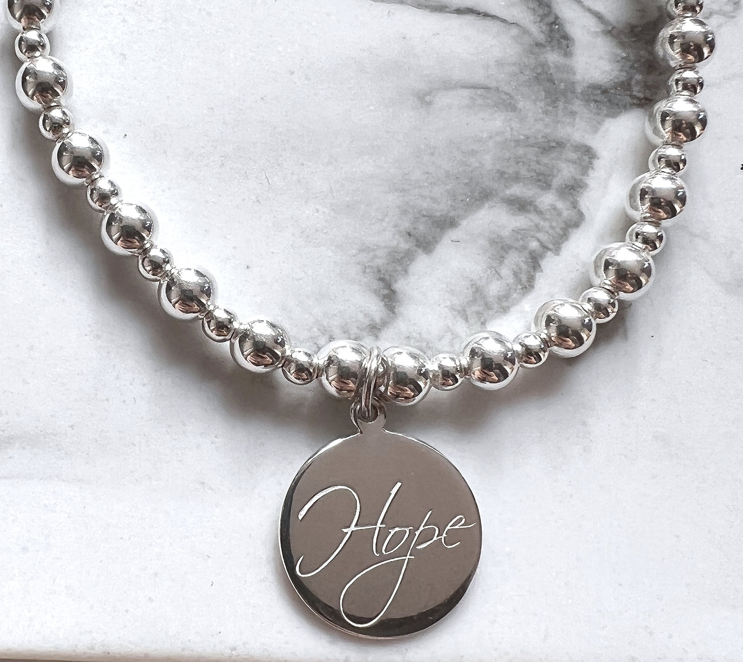 Hope Sterling Silver Bracelet